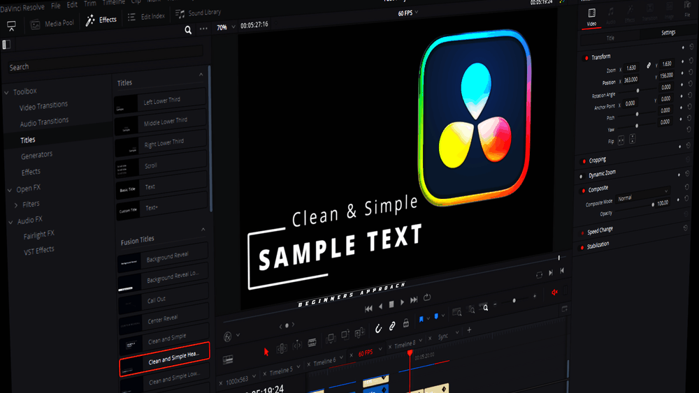 3 Clicks to Add/Edit Text in DaVinci Resolve (+ Must Know TIPS)