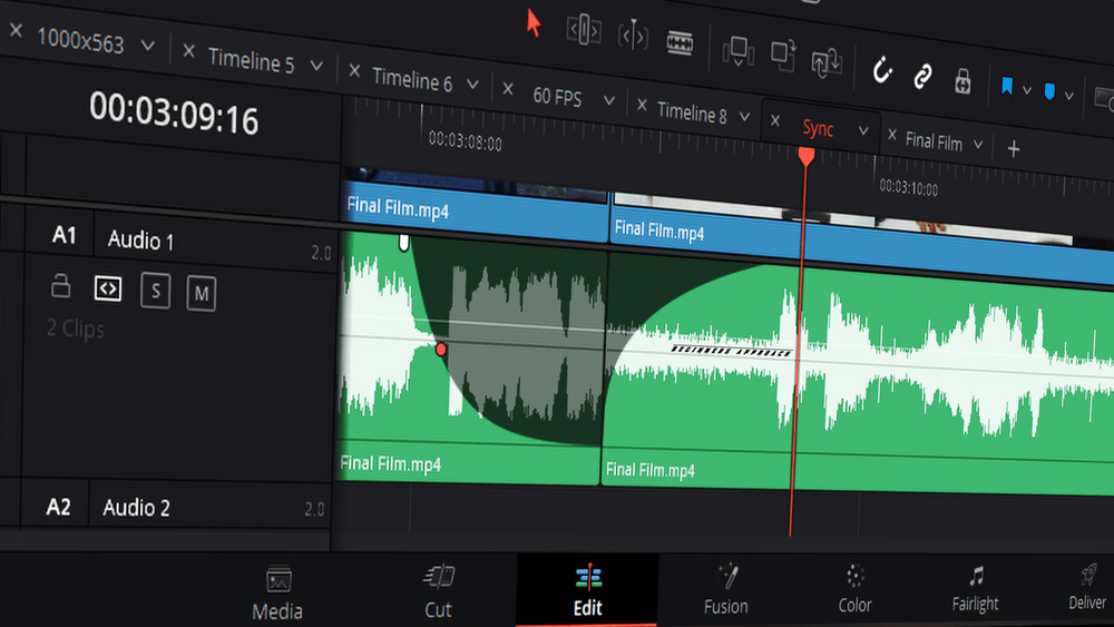 Featured Audio Fade Out Fade In DaVinci Resolve Beginners Approach