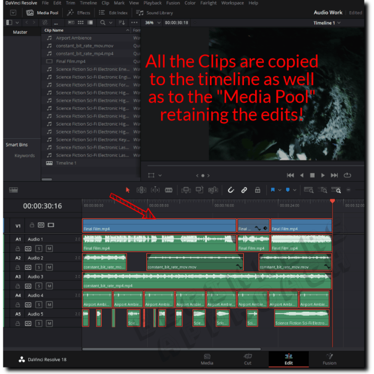 DaVinci Resolve Change Sample Rate (Audio Bitrate! 2024)