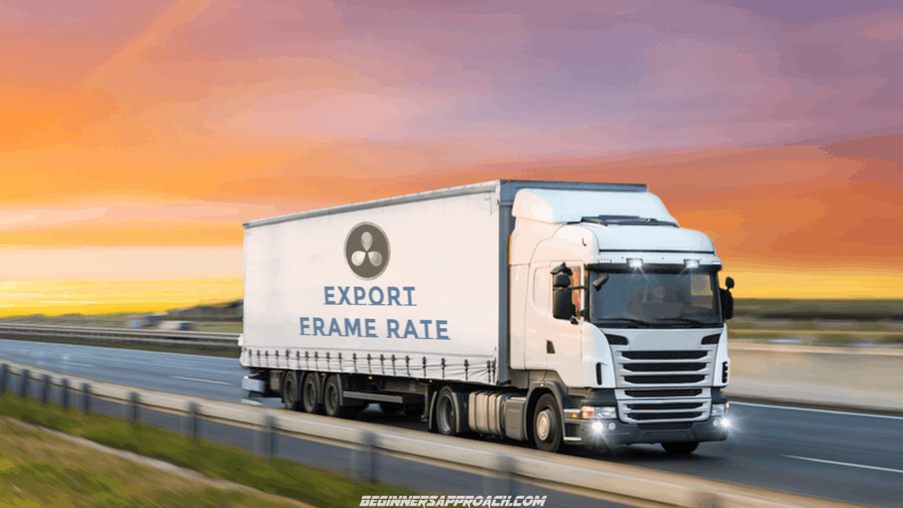 Featured Export Frame Rate DaVinci Resolve