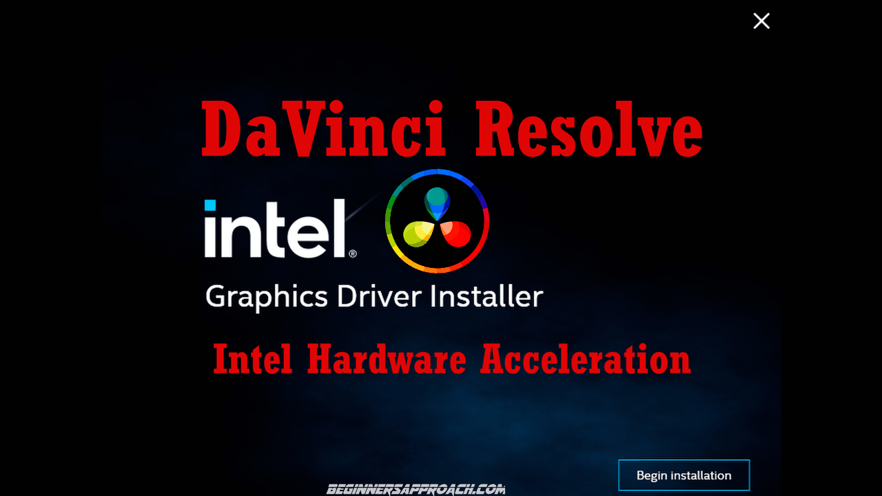 featured davinci resolve intel hardware acceleration