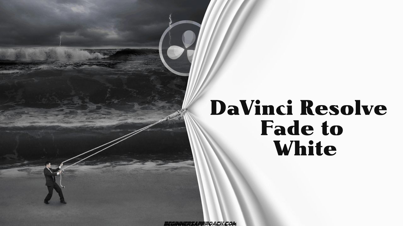 davinci resolve fade to white